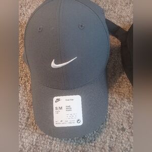 Nike Dark Gray Cap with White Logo